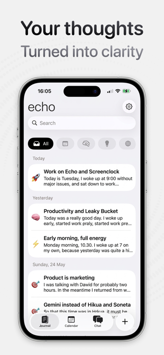 echo - voice journal Screenshot 4 of 5
