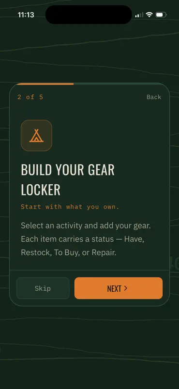 GearBox: Outdoor Gear Tracker screenshot 3 of 9