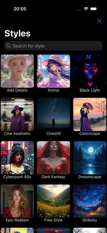 Pixelove - AI Image Generator screenshot