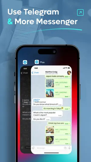 Plus: Dual Messenger for iPad screenshot 3
