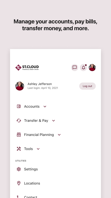 SCFCU Mobile Screenshot