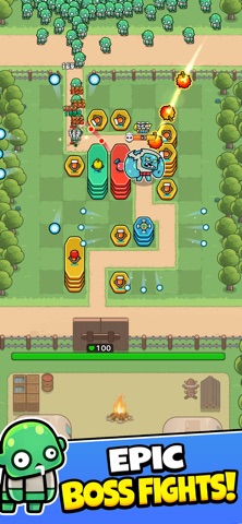 Stack Outpost: Idle Zombie TD Screenshot 3 of 4