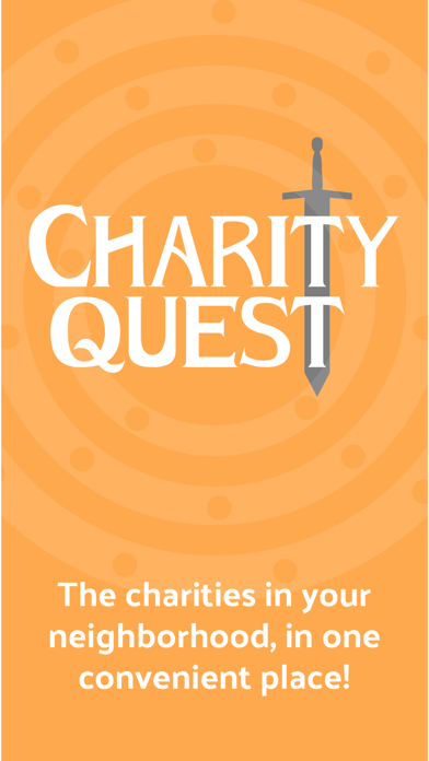 Charity Quest iPhone screenshot 1 - Navigation app