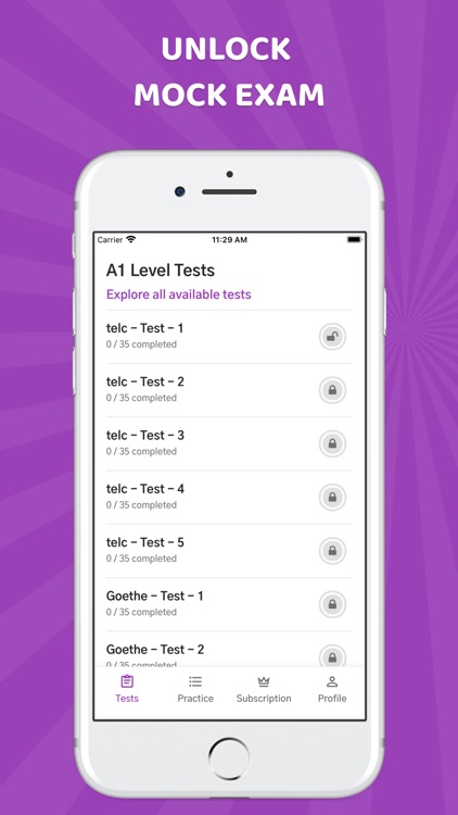 German Exam Prep - Goethe telc