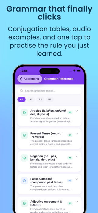Apprenons — Learn French Screenshot 4 of 10