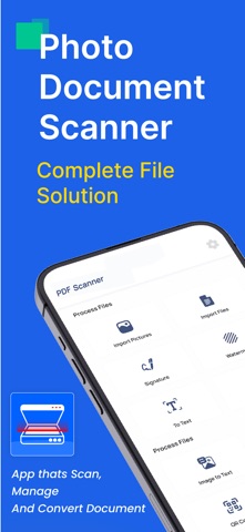 Picture to PDF: Document Scan screenshot