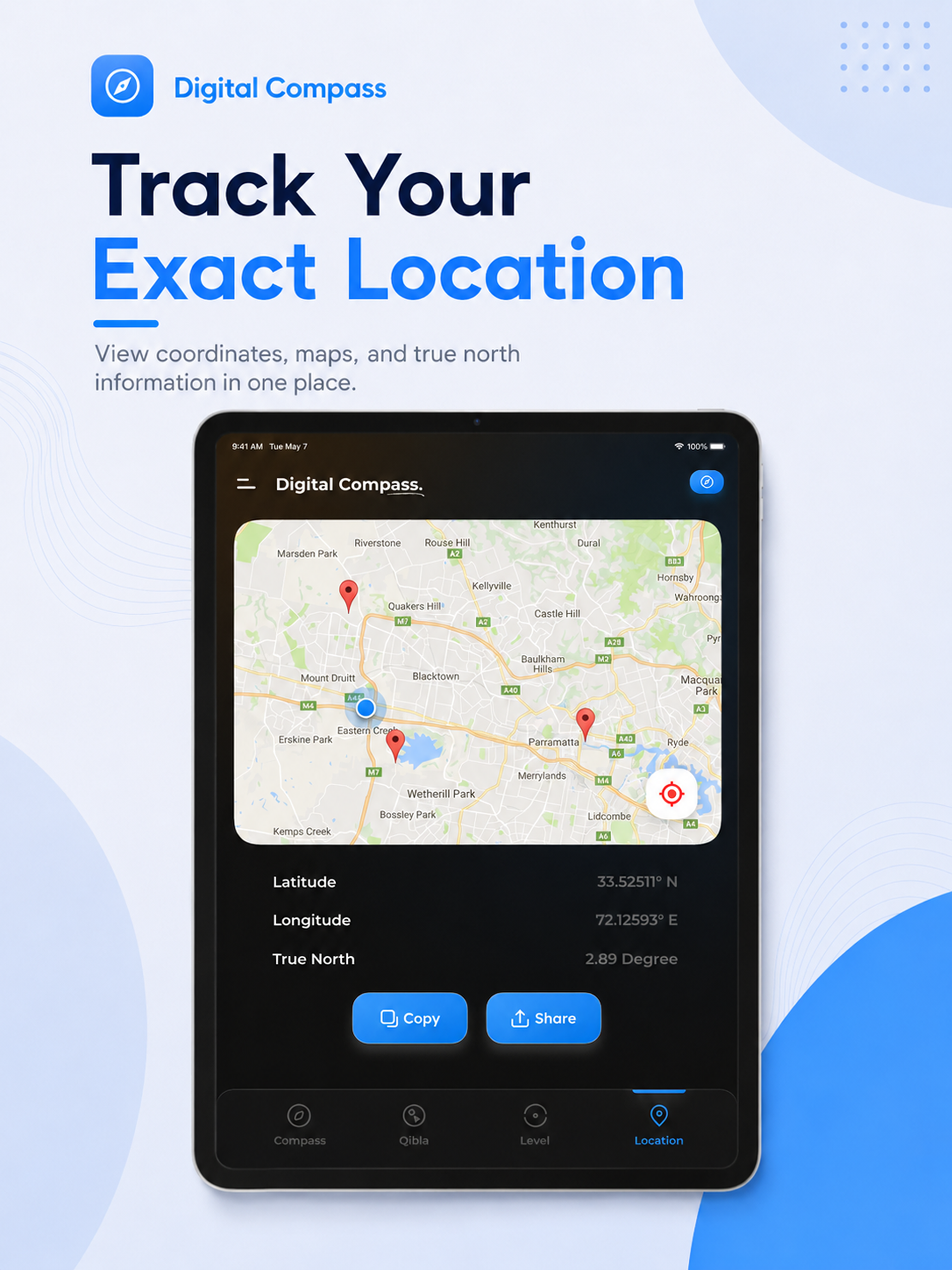 Qibla Finder Compass App