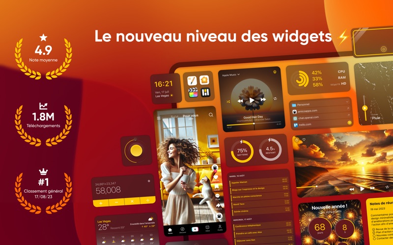 Screenshot #1 pour WidgetWall