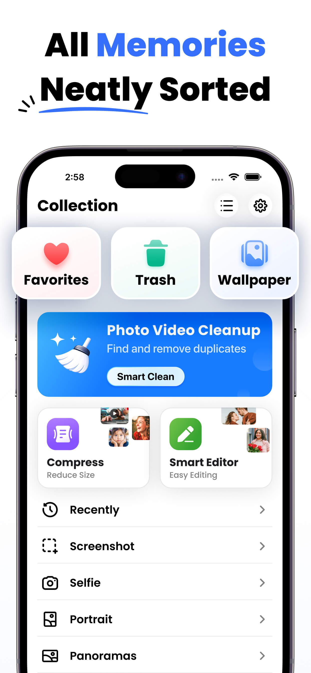 Gallery: Photo Vault & Cleaner screenshot 2