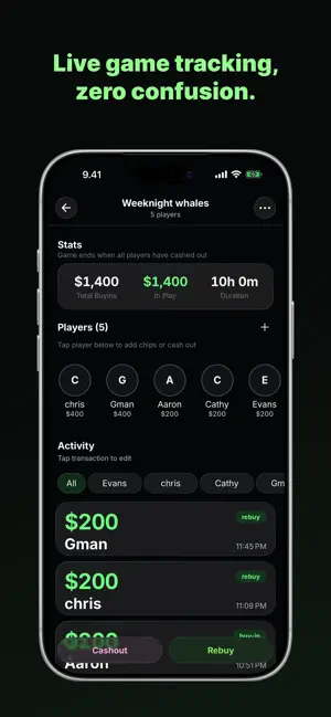 Pokertally: Poker Game Tracker screenshot 3