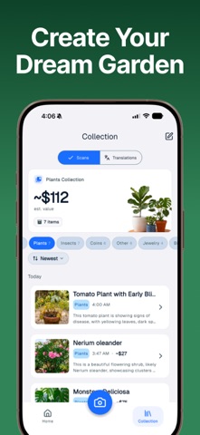 AI Plant Identifier: Scanner iPhone screenshot