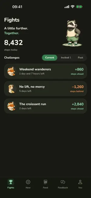 FitFight: Step Challenges screenshot 1