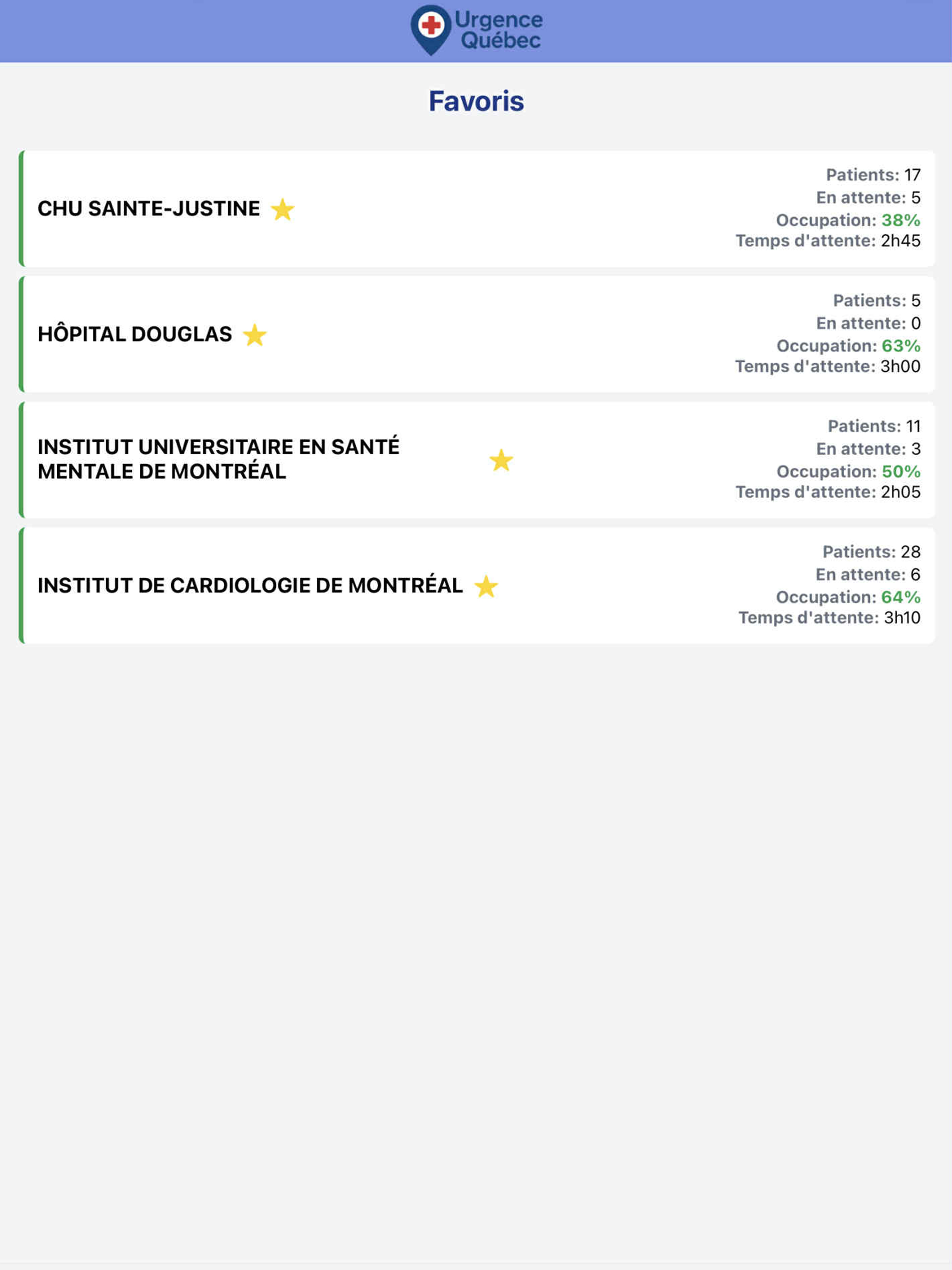 Urgence Québec screenshot 7