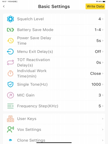 RETEVIS iPad screenshot