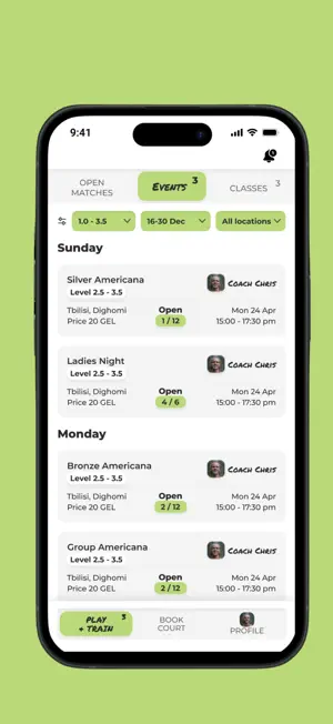 Padelbade screenshot 2