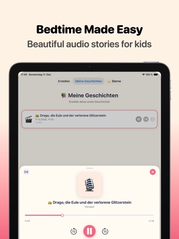 Little Tales Studio: Audiobook iPad screenshot
