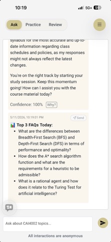 AI Course Companion Screenshot 3 of 5