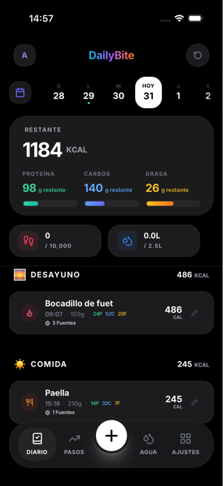 DailyBite: Calorie Counter Screenshot 7 of 7