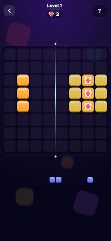 Twinfall: Mirror Block Puzzle screenshot 1