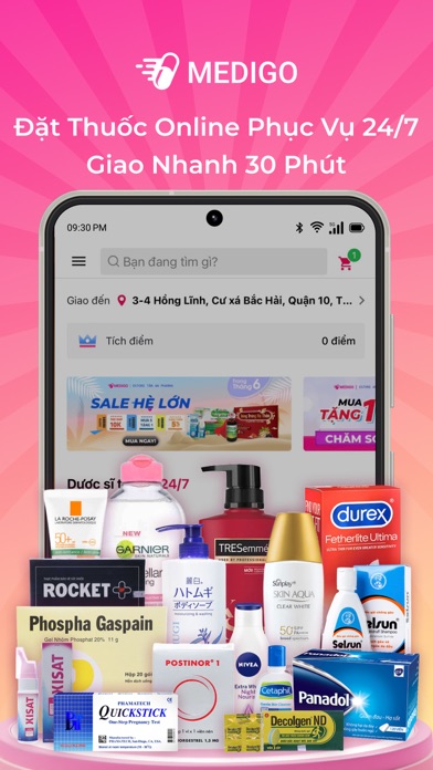 Screenshot #1 pour Medigo - Thuốc và Bác Sĩ 24h