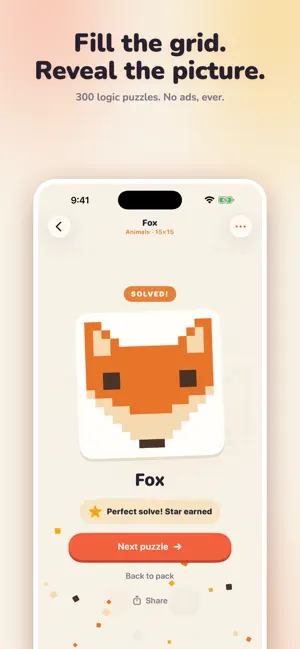 Picross: Nonogram, No Ads screenshot 1