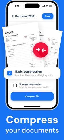PDF Editor, Files Converter. iPhone screenshot