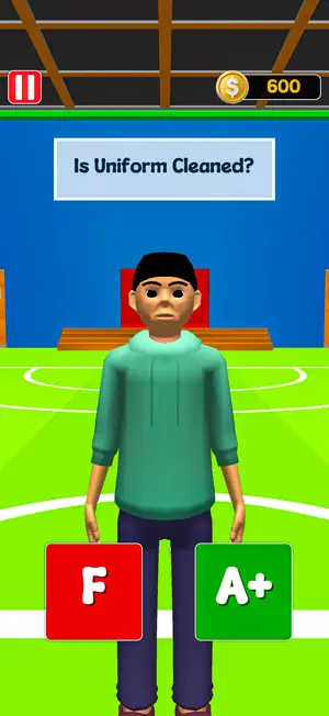 Paper Pass Fail Teacher Game screenshot 4