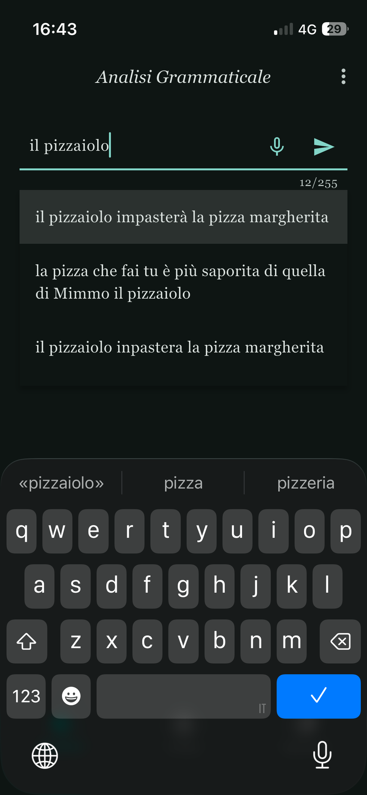 Analisi Grammaticale OnLine