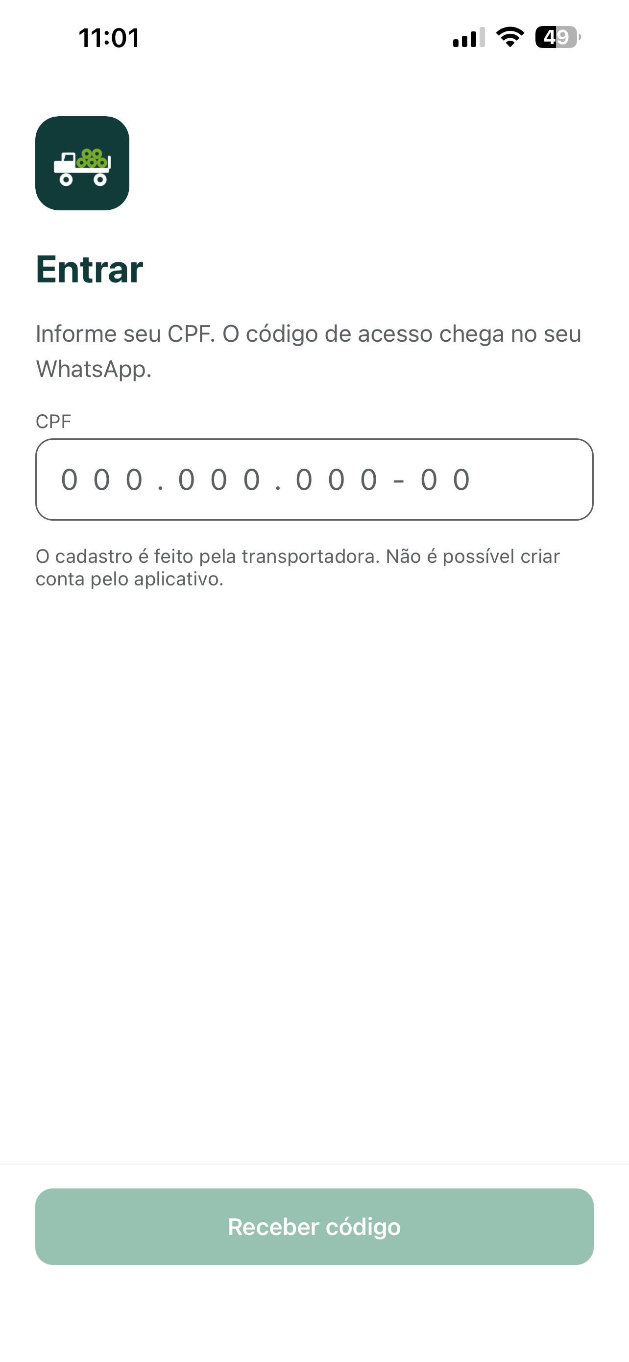 Screenshot 3 of LogBio Motorista