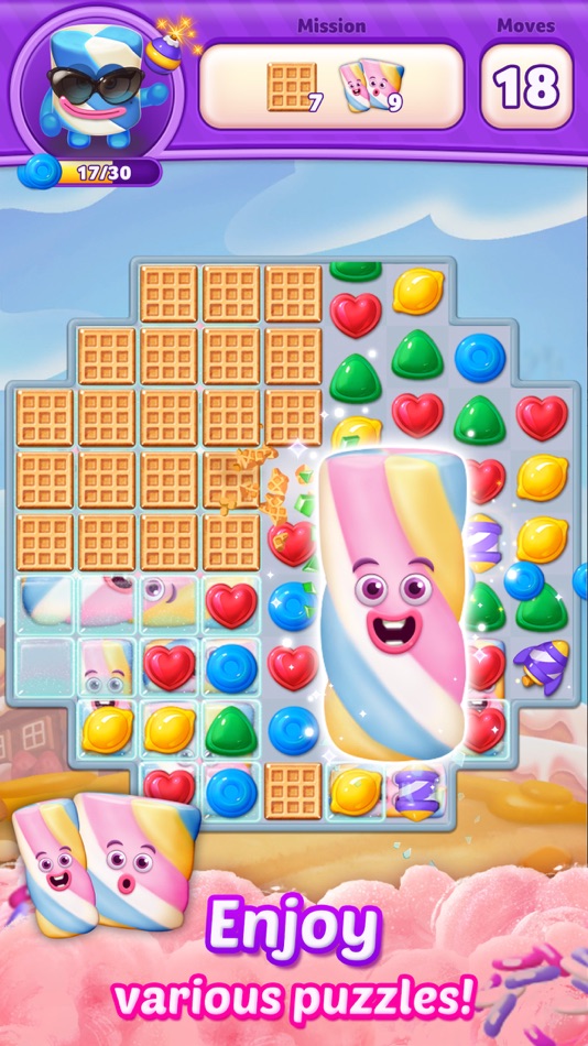 #4. Lollipop 3: Match 3 Puzzles (iOS) 由: Puzzle1Studio,inc.