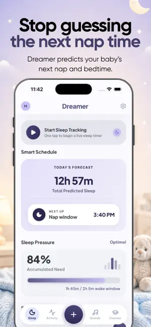 Dreamer - Baby Sleep Tracker screenshot 1