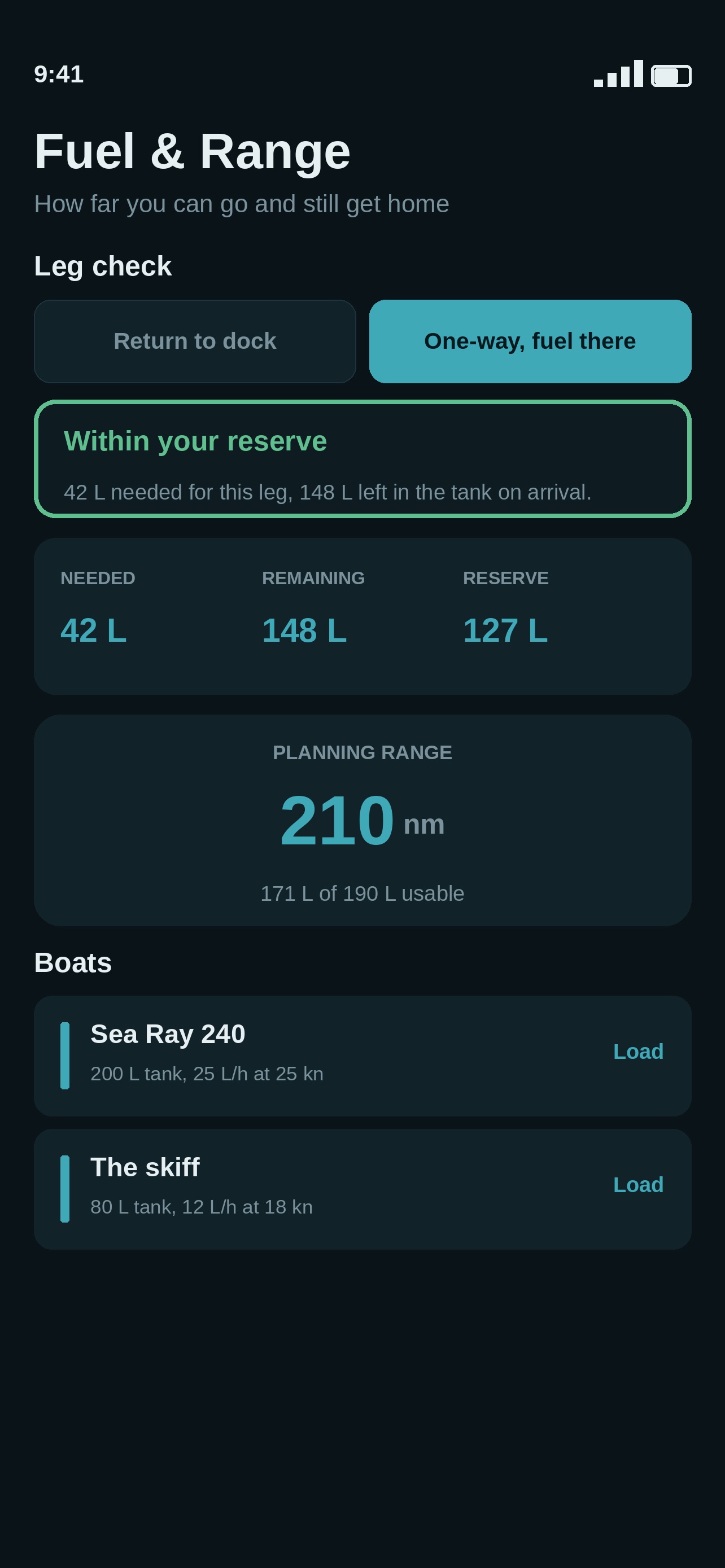 Screenshot 3 of Fuel & Range Calculator