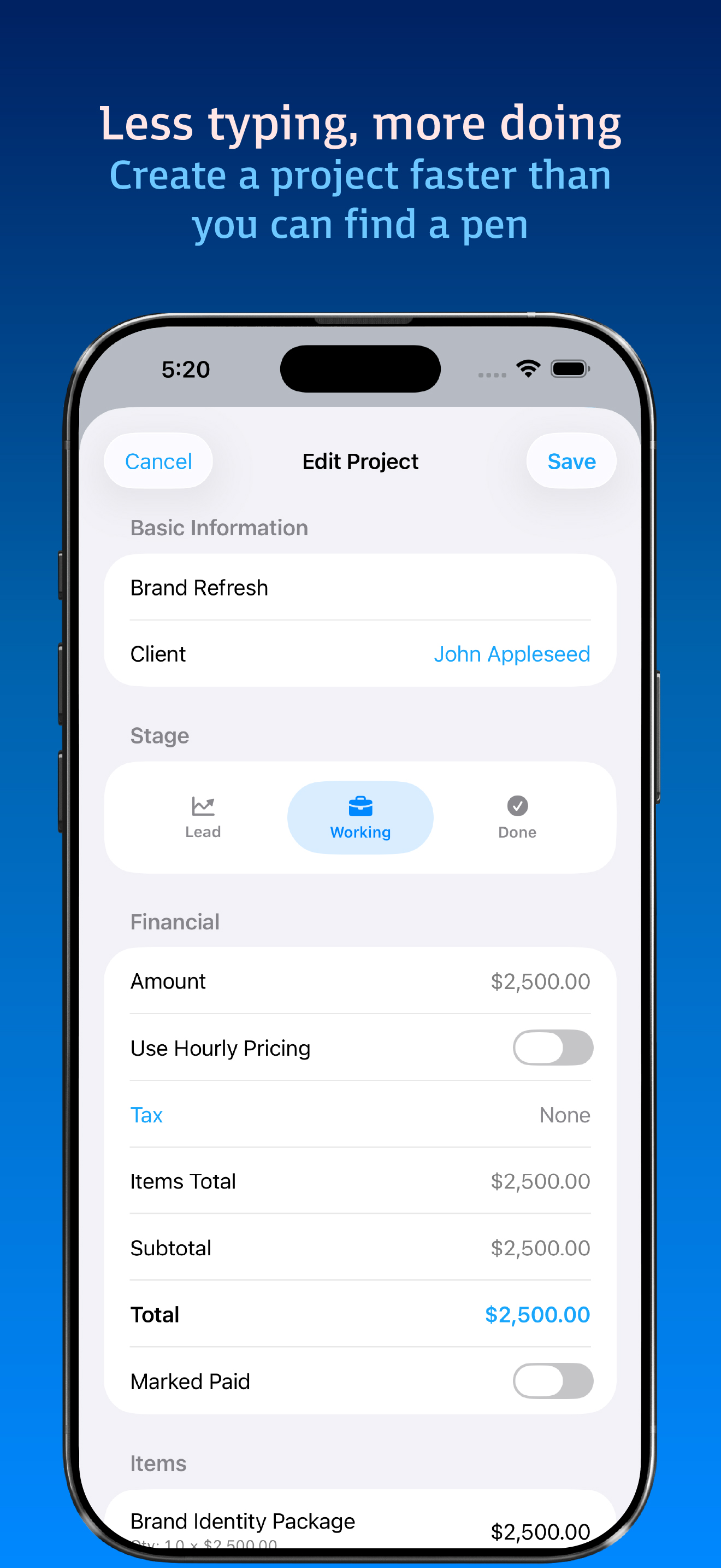 DealTrail - Project Tracker screenshot 5