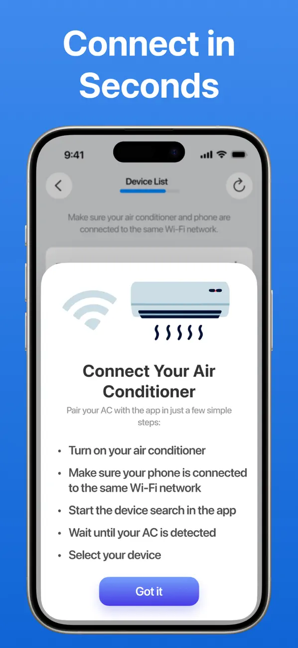 #4. Universal AC Remote Control +‧ (iOS) De: MSM utility and useful apps for entertainment and productivity