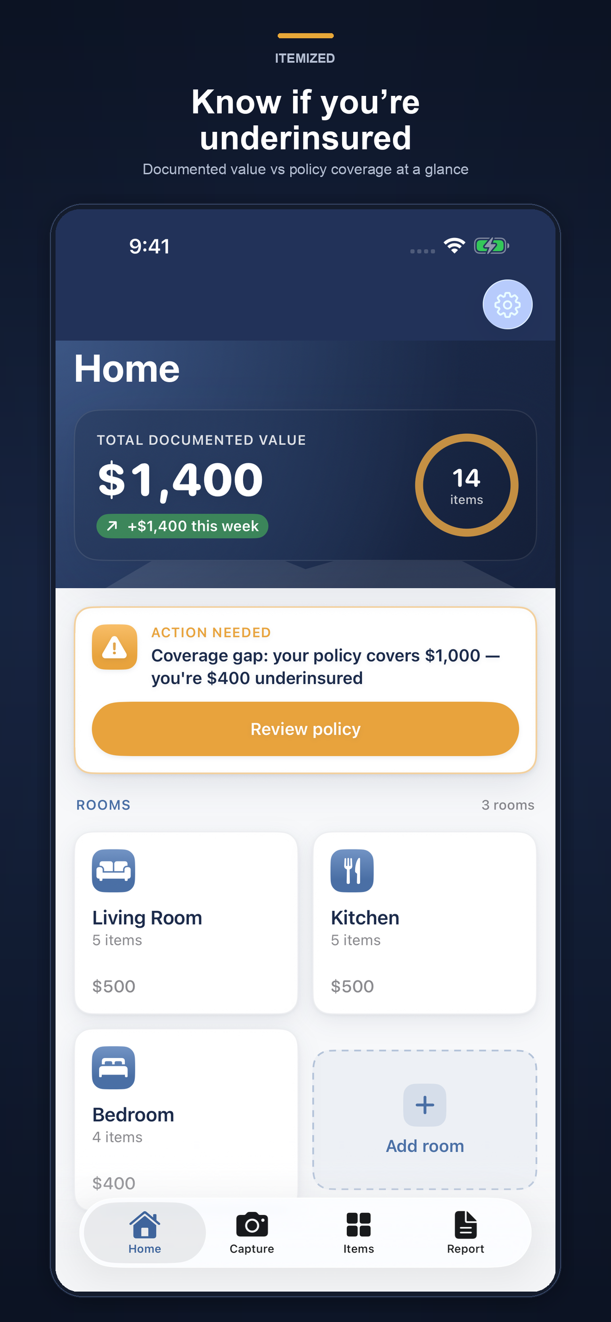 Itemized — Home Inventory screenshot 2