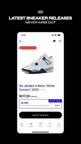 KICKS CREW: Shoes & Apparel screenshot