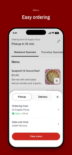 Di Angelo Pizza screenshot 3
