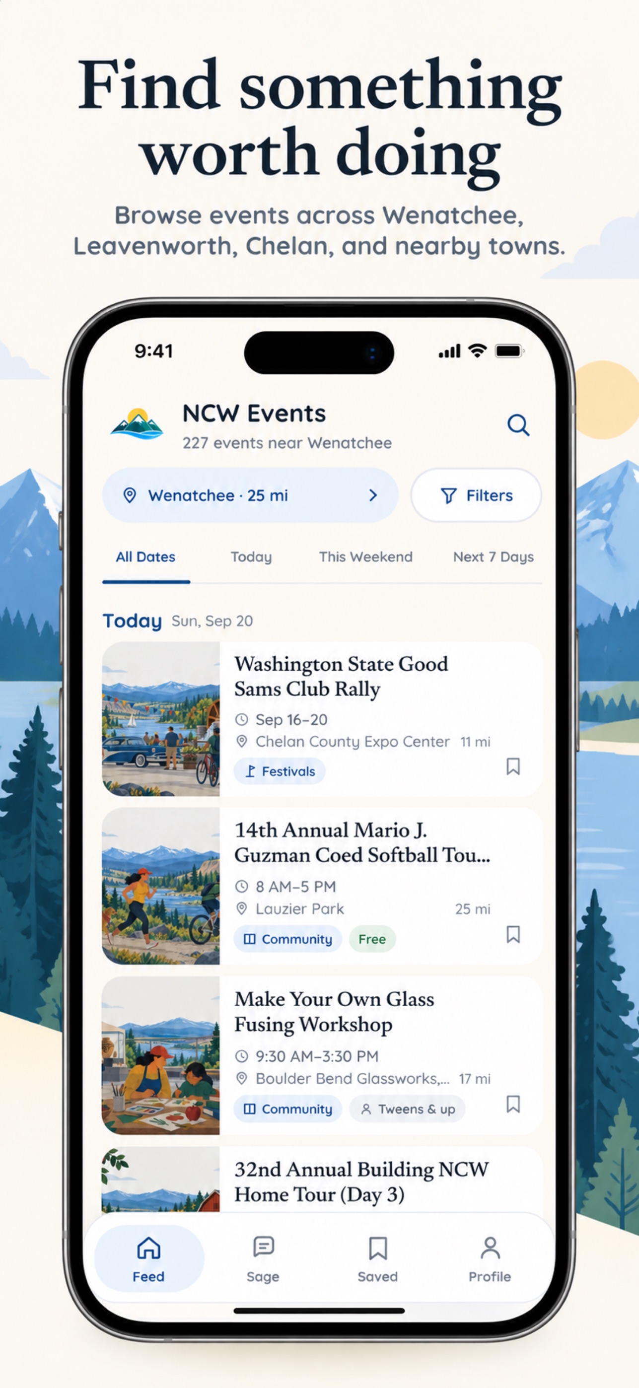 Screenshot 1 of NCW Events