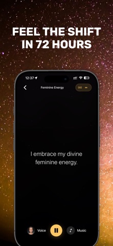 Manifest it now! Affirmations screenshot