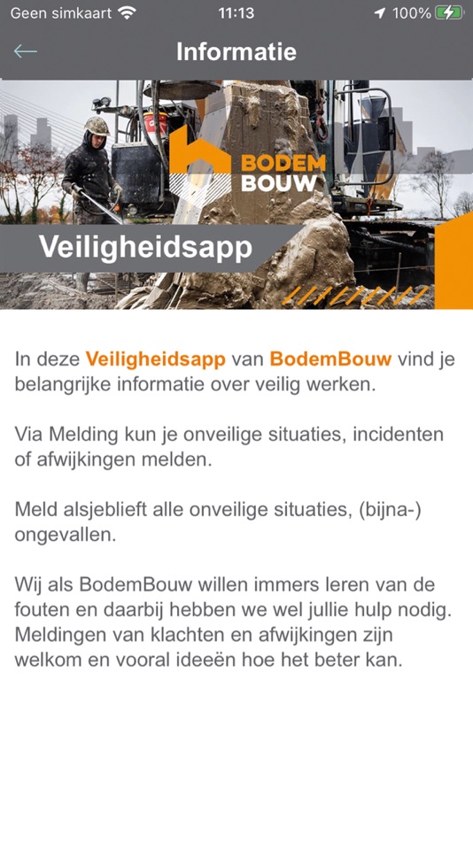 #2. Veilig BodemBouw (iOS) 由: BodemBouw B.V.