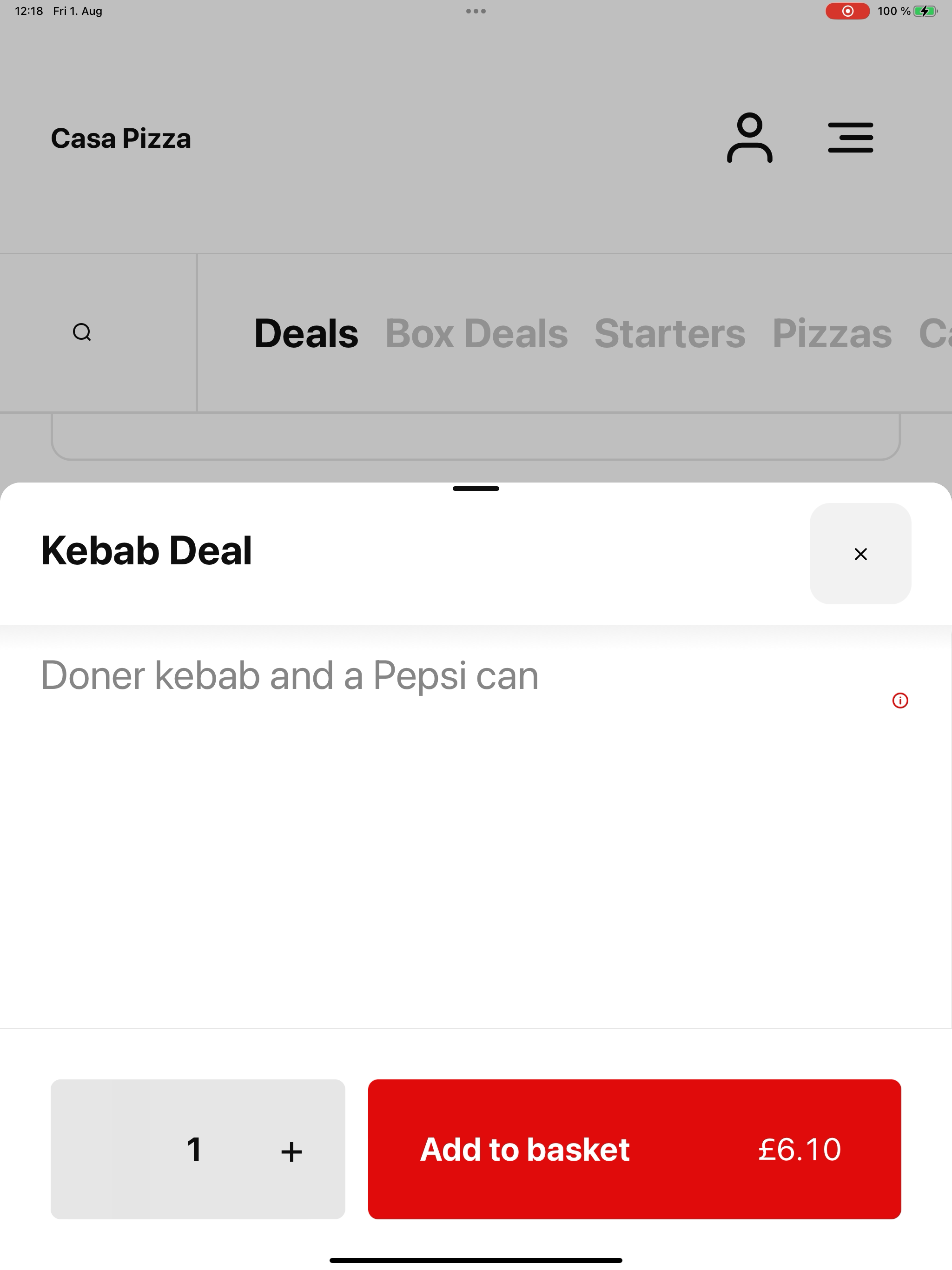 Casa Pizza Greetland screenshot 8