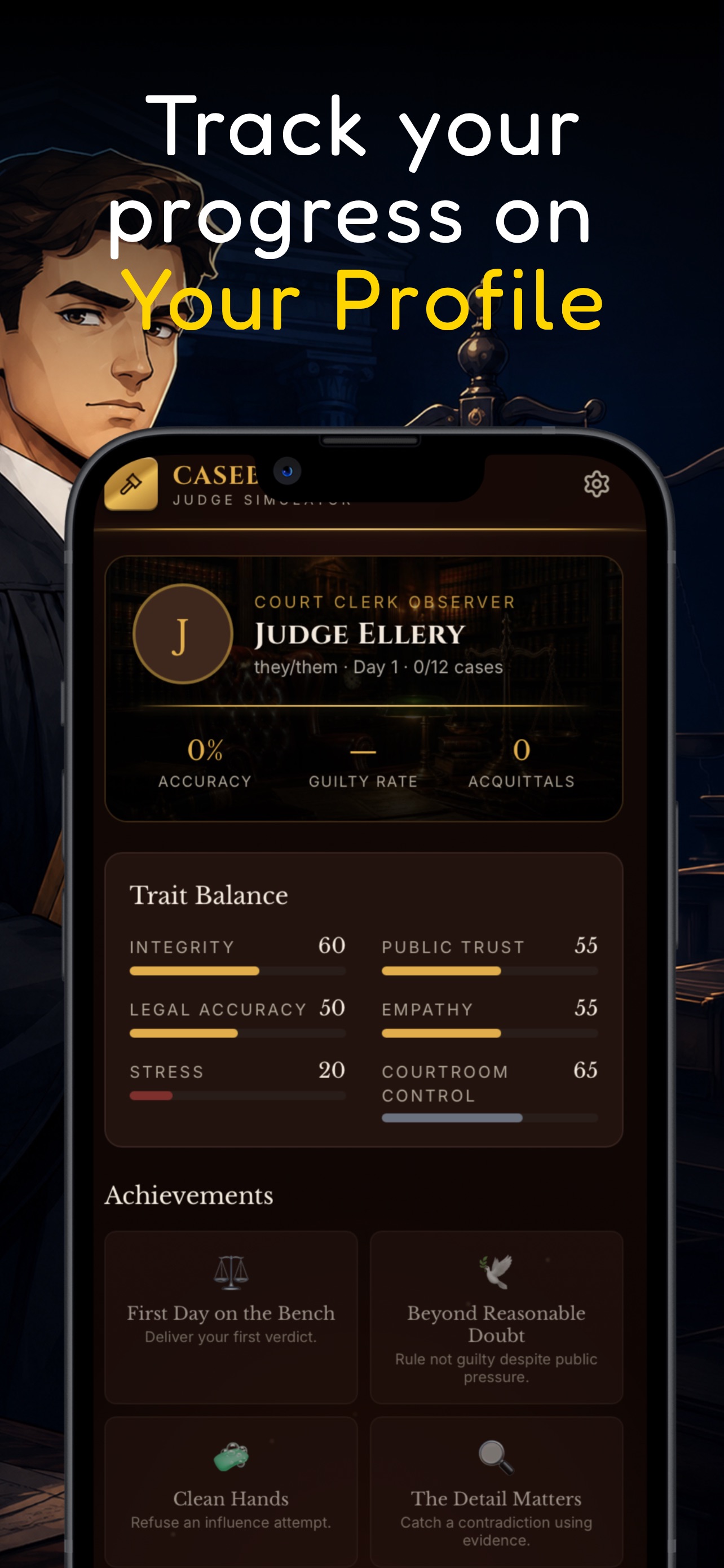 Screenshot 5 of Casebound: Judge Simulator