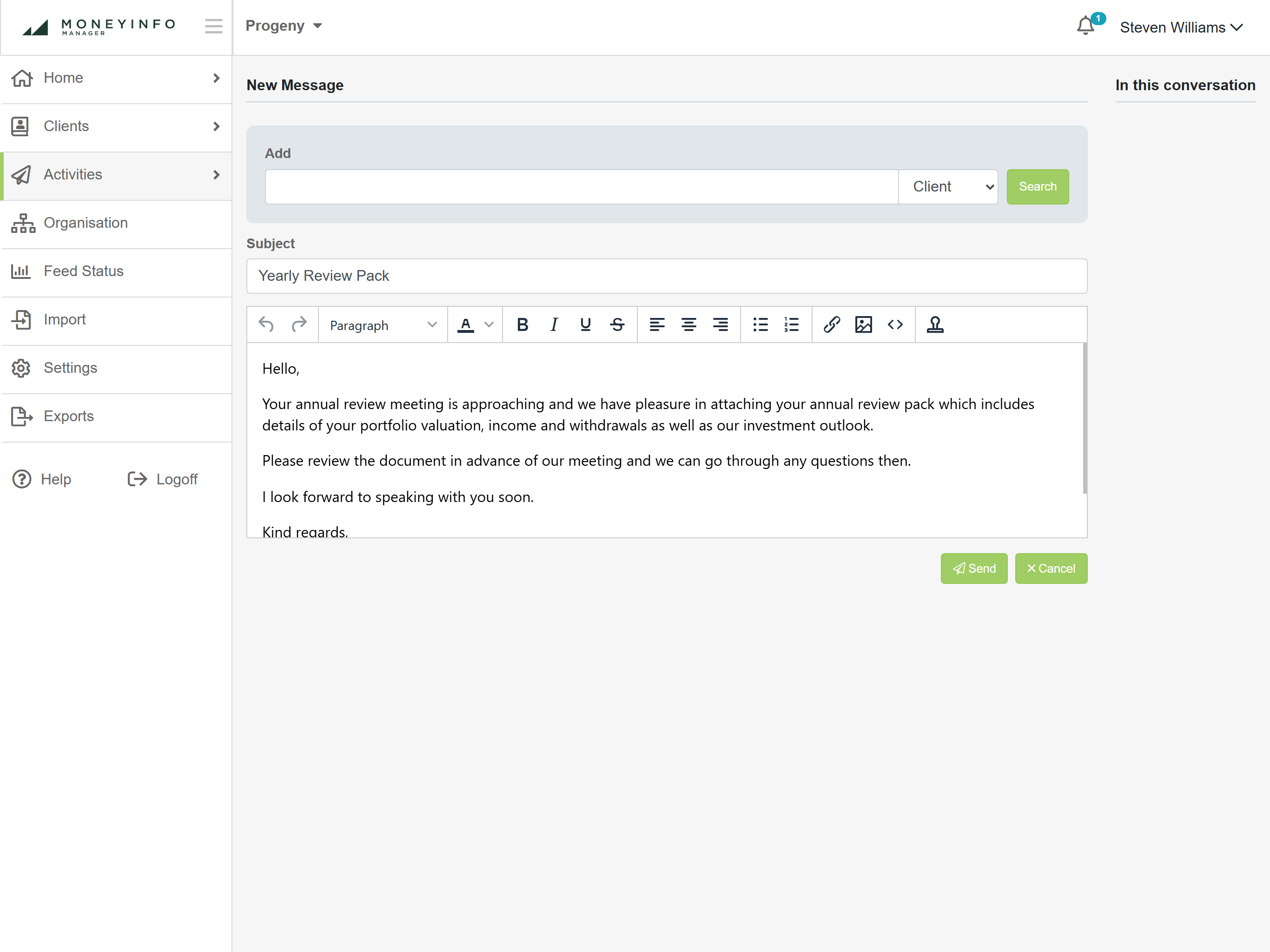Moneyinfo Manager screenshot 4