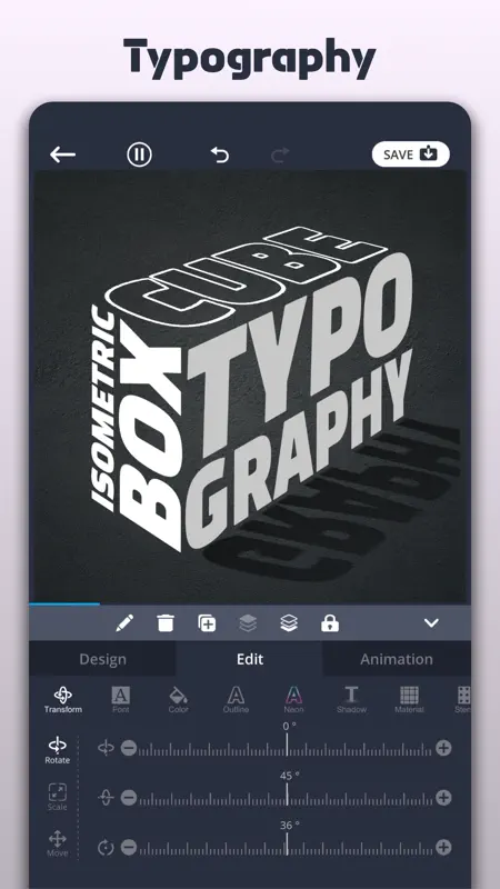 Tenada: Graphic Design Editor screenshot 1 of 7