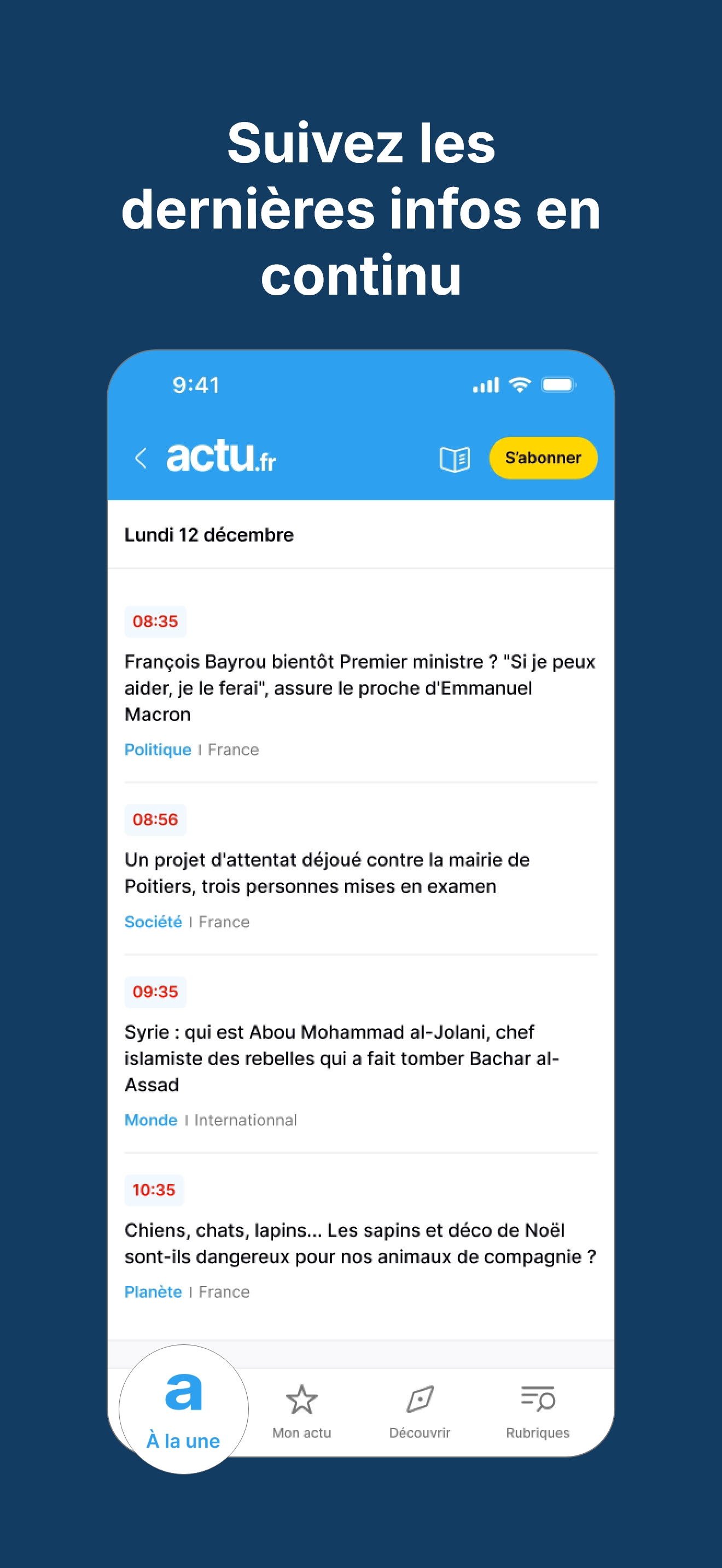Actu screenshot 6