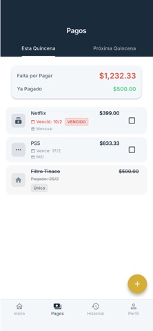 Vesta: Financial Peace Mind screenshot