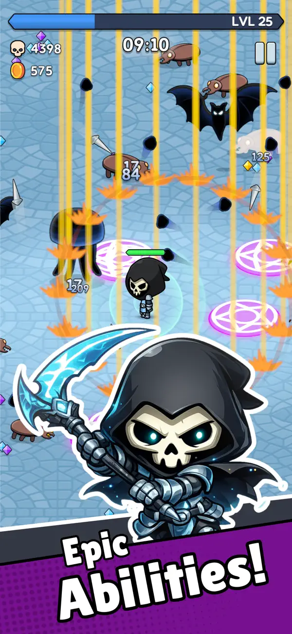 NO ESCAPE: Survivor Roguelite Hack screenshot 2 - iOS game interface