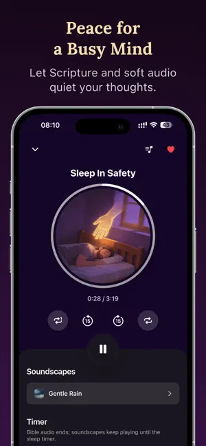 Bible Sleep Sounds for Sleep screenshot 6