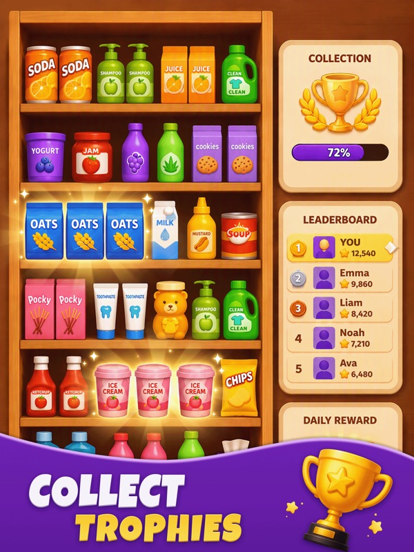 Goods Sort™ - Triple Master 3D screenshot 12