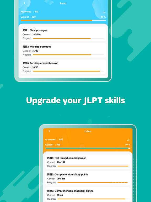 Screenshot #6 pour Migii JLPT: Test JLPT N5-N1